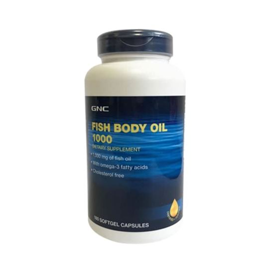 Picture of GNC Fish Body Oil 1000 Soft Gelatin Capsule