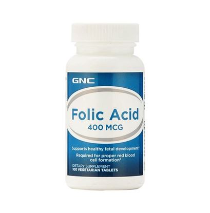 Picture of GNC Folic Acid 400mcg Capsule Pack of 2