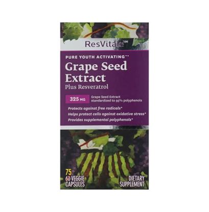 Picture of GNC Grape Seed Extract Plus Resveratrol Capsule