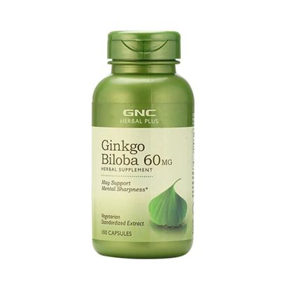 Picture of GNC Herbal Plus Ginkgo Biloba 60mg Capsule Pack of 2