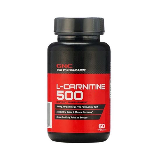 Picture of GNC L-Carnitine 500 Tablet Pack of 2