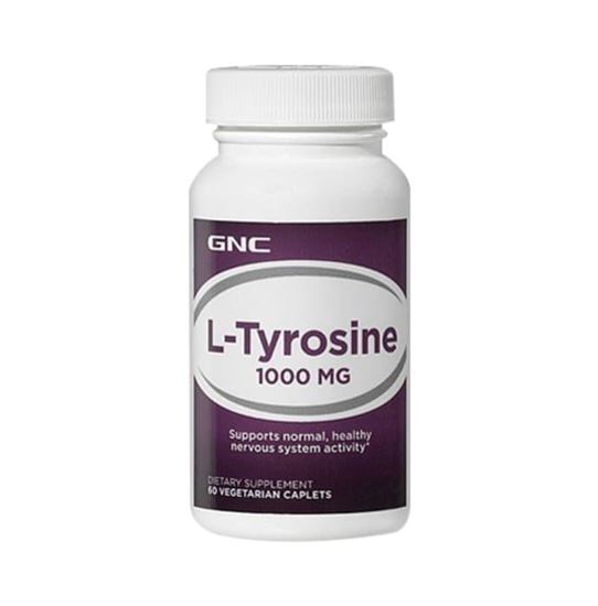 Picture of GNC L-Tyrosine 1000mg Caplet