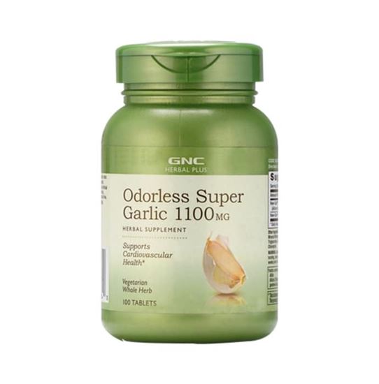 Picture of GNC Odorless Super Garlic 1100mg Tablet