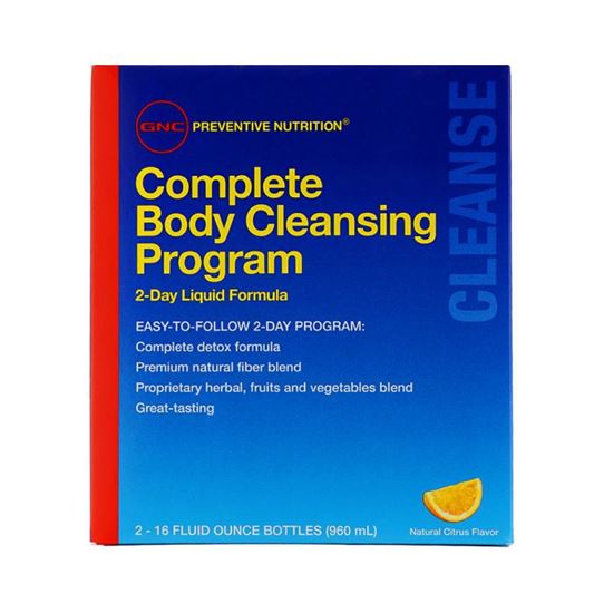 Picture of GNC Preventive Nutrition Complete Body Cleansing Program (2-16 Fluid Ounce Bottles ) Citrus