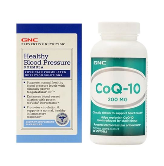 Picture of GNC Preventive Nutrition Healthy Blood Pressure Capsule with Coenzyme Q10 200mg Capsule