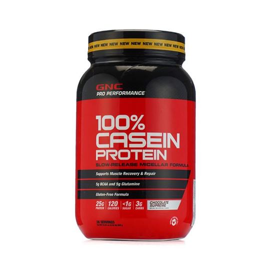 Picture of GNC Pro Performance 100% Casein Protein Powder Chocolate Supreme