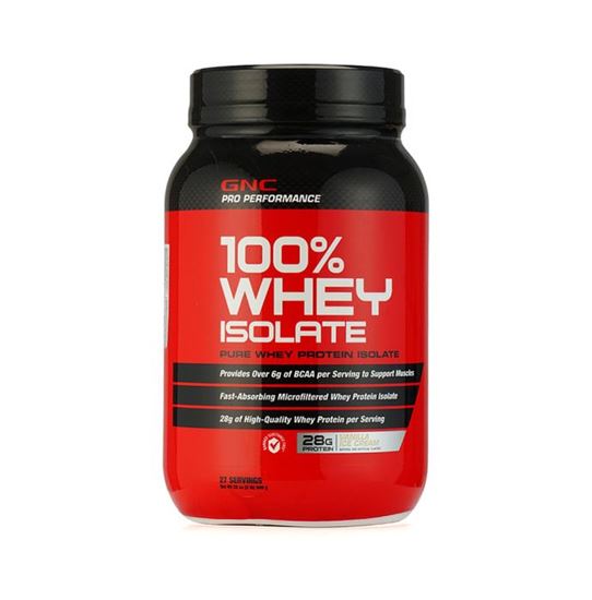 Picture of GNC Pro Performance 100% Whey Isolate Powder Vanilla Icecream