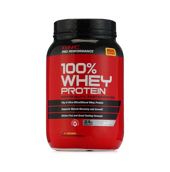 Picture of GNC Pro Performance 100% Whey Protein Powder Cookies & Cream