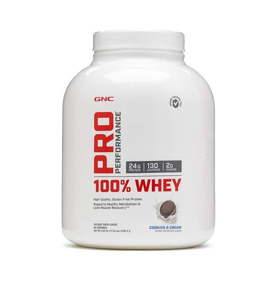 Picture of GNC Pro Performance 100% Whey Protein Powder Cookies & Cream