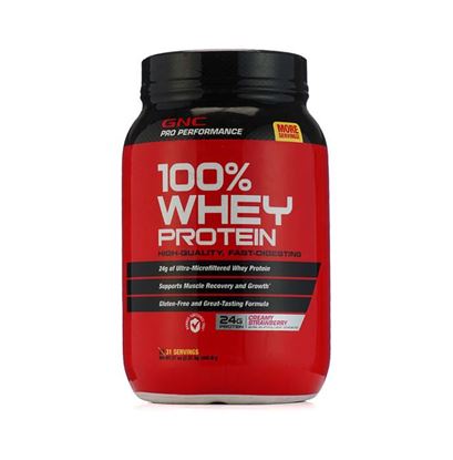 Picture of GNC Pro Performance 100% Whey Protein Powder Strawberry