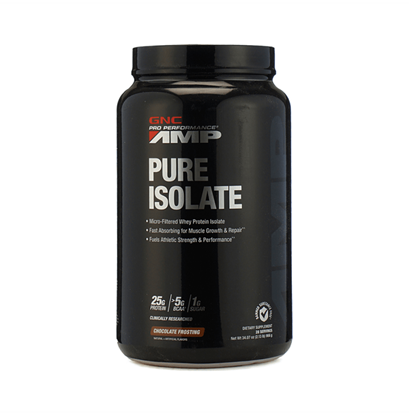 Picture of GNC Pro Performance AMP Pure Isolate Chocolate Frosting