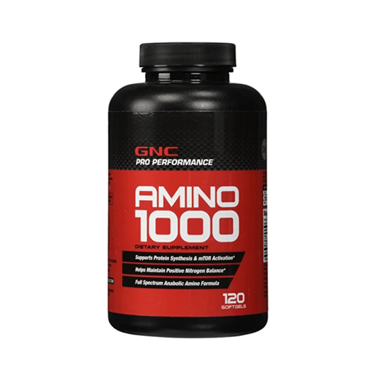 Picture of GNC Pro Performance Amino 1000 Soft Gelatin Capsule