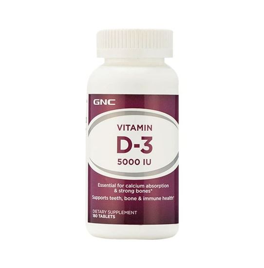 Picture of GNC Tablet Vitamin D3 5000 IU Pack of 2