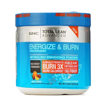 Picture of GNC Total Lean Advanced Energize Burn Powder Fruit Punch