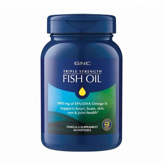 Picture of GNC Triple Strength Fish Oil 1500 Soft Gelatin Capsule