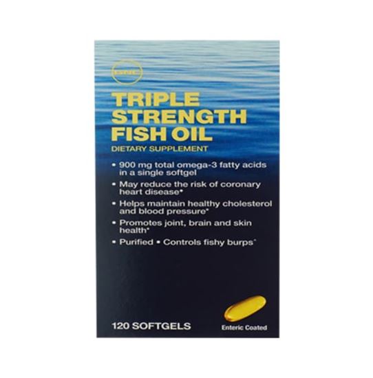 Picture of GNC Triple Strength Fish Oil 1500 Soft Gelatin Capsule Pack of 2