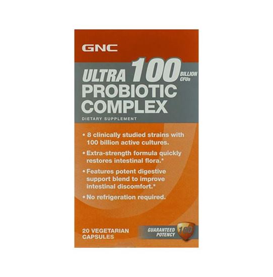 Picture of GNC Ultra Probiotic Complex 100 Billion CFUs Capsule Pack of 2