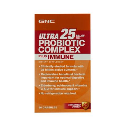 Picture of GNC Ultra Probiotic Complex Plus Immune 25 Billion CFUs Capsule