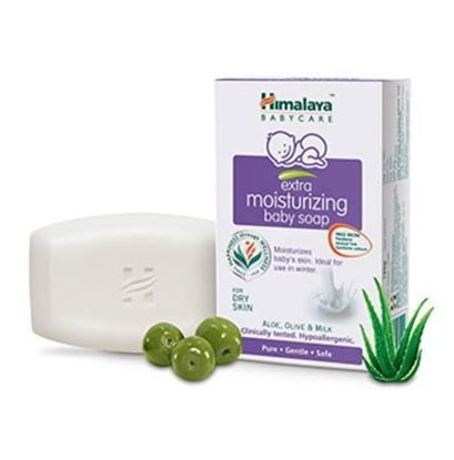 Picture of Himalaya Extra Moisturizing Baby Soap Pack of 3