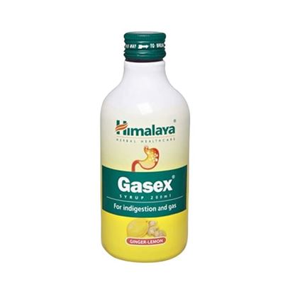 Picture of Himalaya Gasex (Ginger Lemon Flavor) Syrup Lemon Ginger Pack of 2