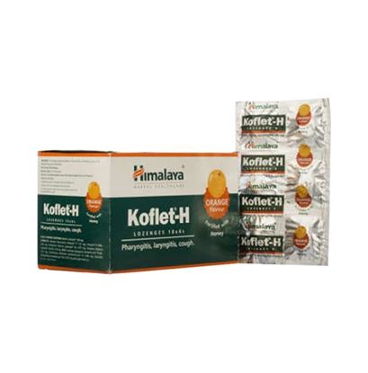 Picture of Himalaya Koflet-H Lozenges Orange Pack of 6