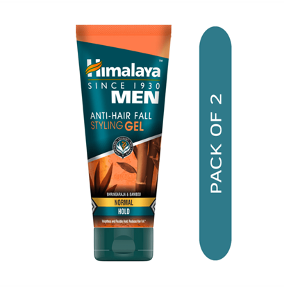 Picture of Himalaya Personal Care Anti Hairfall Styling Gel Normal Hold Pack of 2