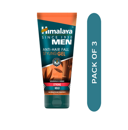 Picture of Himalaya Personal Care Anti-Hair Fall Styling Gel Strong Hold Pack of 3