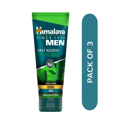 Picture of Himalaya Personal Care Daily Nourish Styling Gel Normal Hold Pack of 3