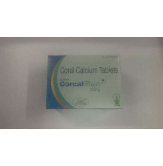 Picture of Corcal Plain 225mg Tablet