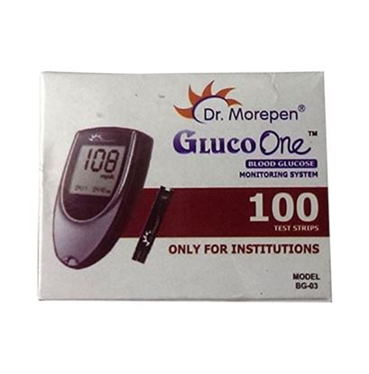 Picture of Dr Morepen Gluco One BG 03 Strip