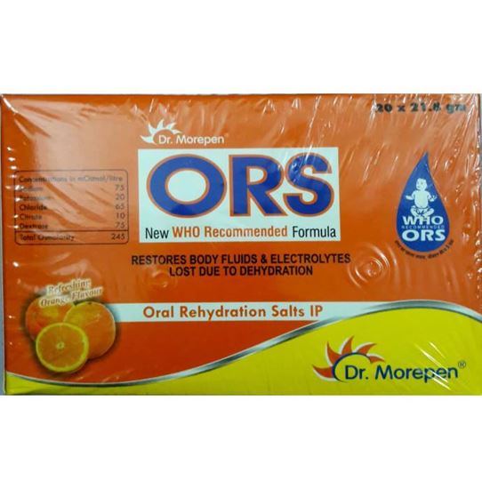 Picture of Dr Morepen ORS Powder Orange