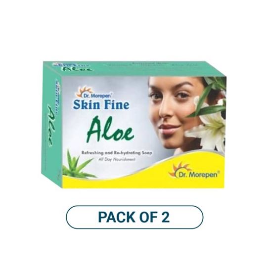 Picture of Dr Morepen Skin Fine Aloe Soap Pack of 2