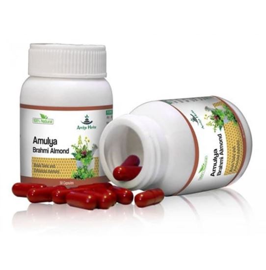 Picture of Amulya Brahmi Almond Capsule