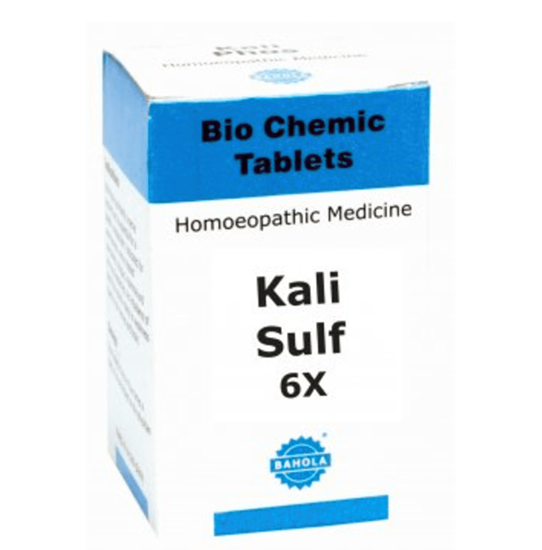 Picture of Bahola Kali Sulfuricum Biochemic Tablet 6X