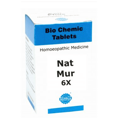 Picture of Bahola Natrum Muriaticum Biochemic Tablet 6X