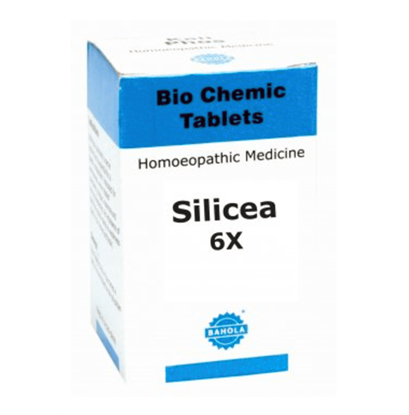 Picture of Bahola Silicea Biochemic Tablet 6X