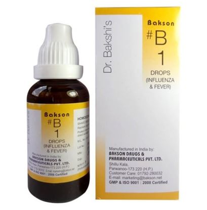 Picture of BAKSON'S B1 Influenza & Fever Drop
