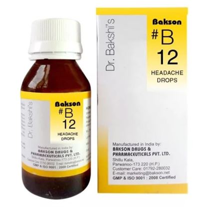Picture of BAKSON'S B12 Headache Drop