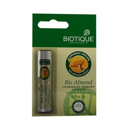 Picture of Biotique Bio Almond Overnight Therapy Lip Balm