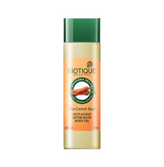 Picture of Biotique Bio Carrot Seed Anti-Aging After-Bath Body Oil