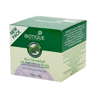 Picture of Biotique Bio Chlorophyll Oil Free Anti-Acne Gel & Post Hair Removal Soother Gel