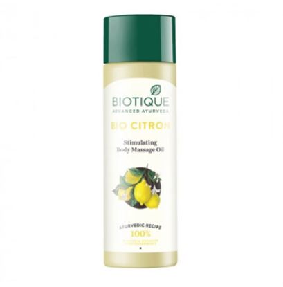 Picture of Biotique Bio Citron Stimulating Body Massage Oil