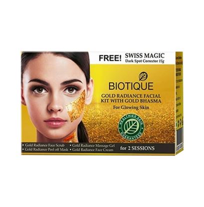 Picture of Biotique Bio Gold Radiance Facial kit With Gold Bhasma