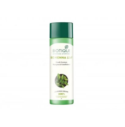 Picture of Biotique Bio Henna Leaf Fresh Texture Shampoo & Conditioner