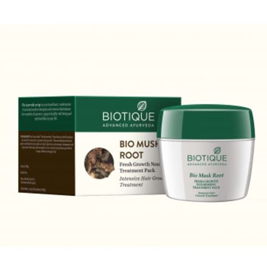 Picture of Biotique Bio Musk Root Fresh Growth Nourishing Treatment Pack