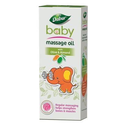 Picture of Dabur Baby Massage Oil with Olive & Almond