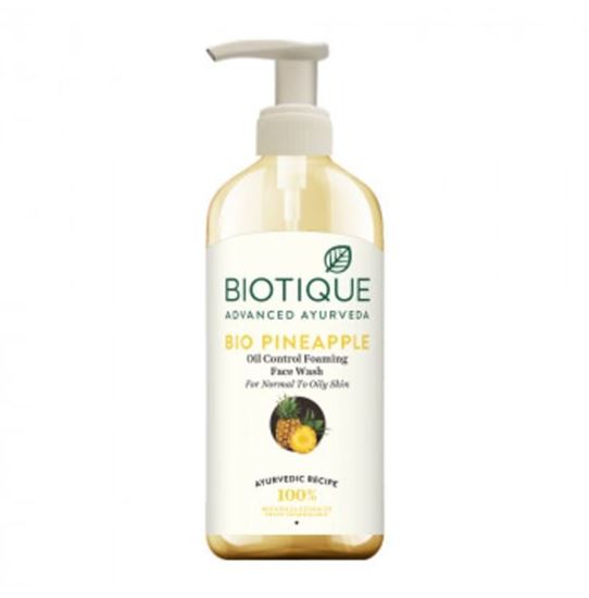 Picture of Biotique Bio Pine Apple Oil Balancing Face Wash for Oily Skin