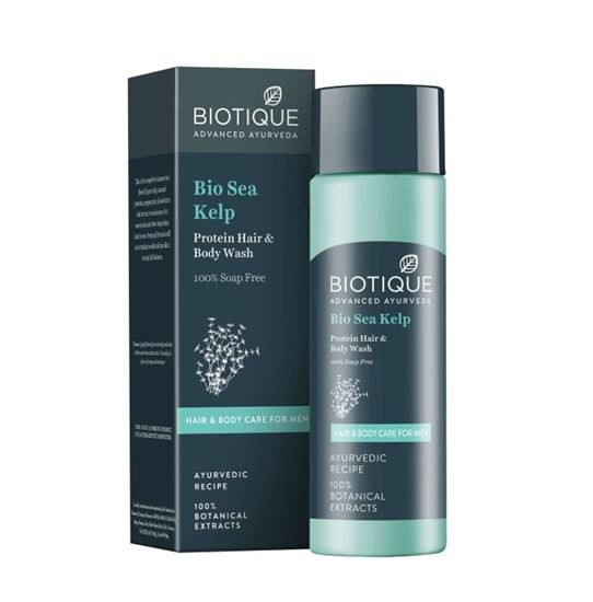 Picture of Biotique Bio Sea Kelp Protein Hair & Body Wash For Men