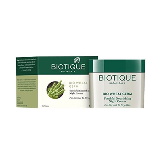 Picture of Biotique Bio Wheat Germ Youthful Nourishing Night Cream