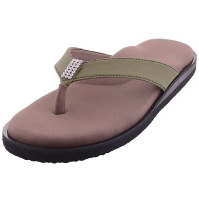 Picture of Dia One Orthopedic Sandal Rubber Sole MCP Insole Diabetic Footwear for Women Dia_34 Size 6